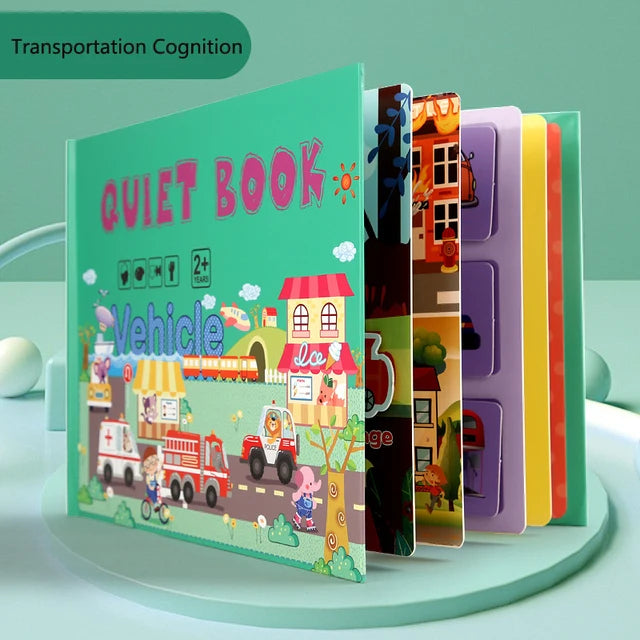Carte Montessori Educationala cu Stickere