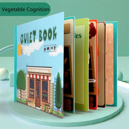 Carte Montessori Educationala cu Stickere