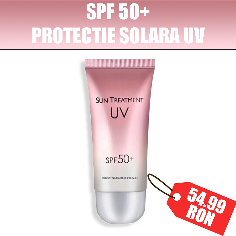 SPF 50+ Cremă de protecție solară